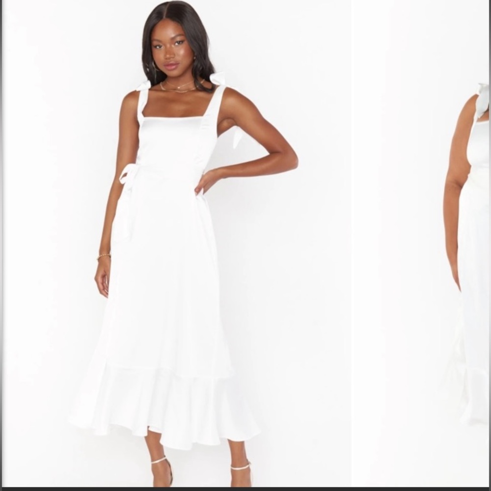 show me your mumu white dress